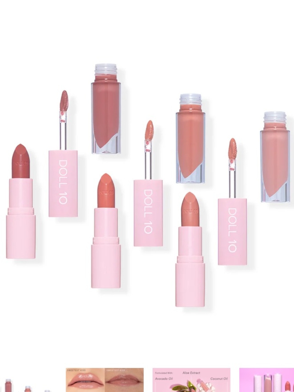 Doll 10 Lip wardrobe trio
